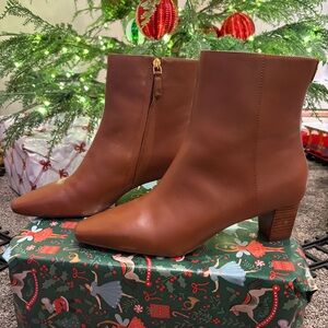 Willa Tan Ankle Boots by LRL